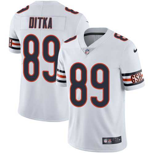 Nike Chicago Bears #89 Mike Ditka White NFL Vapor Untouchable Limited Jersey,We sell and wholesale Nike Chicago Bears #89 Mike Ditka White NFL Vapor Untouchable Limited Jersey on line form chian!